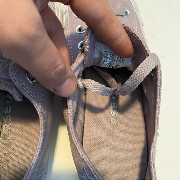 Converse Chuck Taylor low Top Dusty rose mauve stars sneakers women’s -7 - Picture 5 of 9